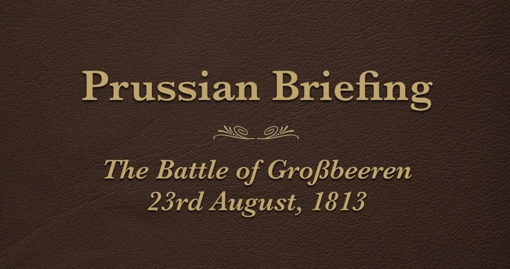 blucher wargame rules